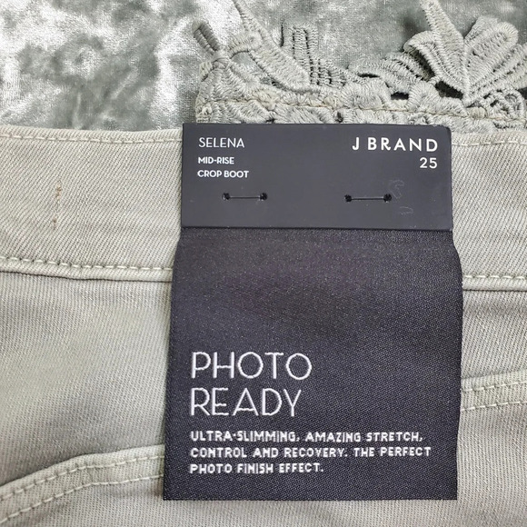 J Brand Selena Faded Gibson Embroidered Pants SIZE 25 - Picture 6 of 9